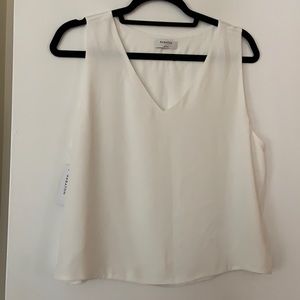 Aritizia babaton white tank blouse